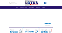 Desktop Screenshot of lotusinformatica.com